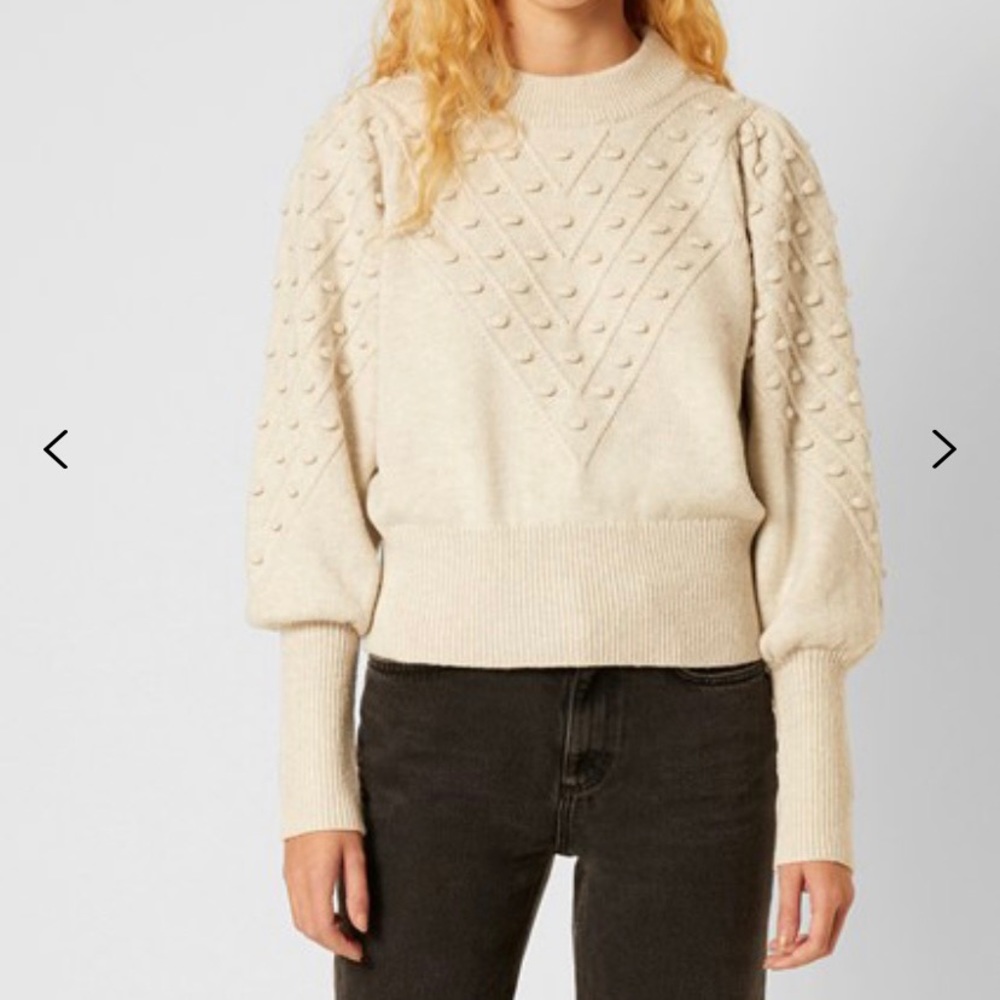 French connection Cropped Bobble Sweater